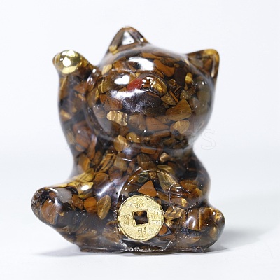 Resin Craft Display Decorations DJEW-PW0021-29G-12-1