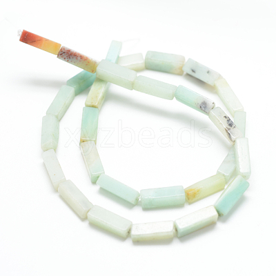 Natural Flower Amazonite Bead Strands X-G-R299-23-1
