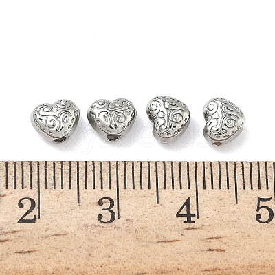 304 Stainless Steel Beads X-STAS-D204-42P-1