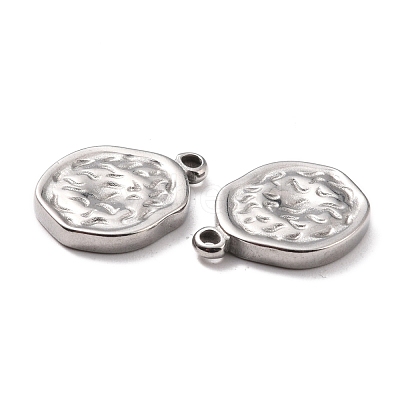 Non-Tarnish 304 Stainless Steel Pendants STAS-B024-51P-1
