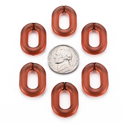 Transparent Acrylic Linking Rings MACR-S373-19-B08-1