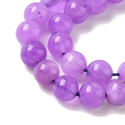 Dyed Natural Malaysia Jade Beads Strands G-G021-02A-05-1