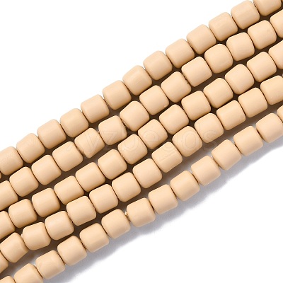 Handmade Polymer Clay Bead Strands X-CLAY-ZX006-01-203-1
