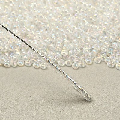 12/0 Grade A Round Glass Seed Beads X-SEED-Q010-F533-1