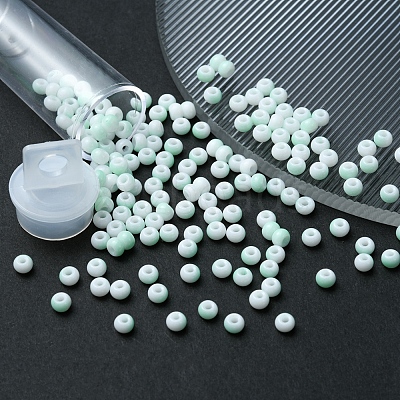 6/0 Opaque Glass Seed Beads SEED-YW0002-13N-1