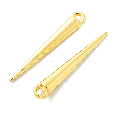 Tibetan Style Alloy Spike Pendants TIBEP-A16461-G-NR-1