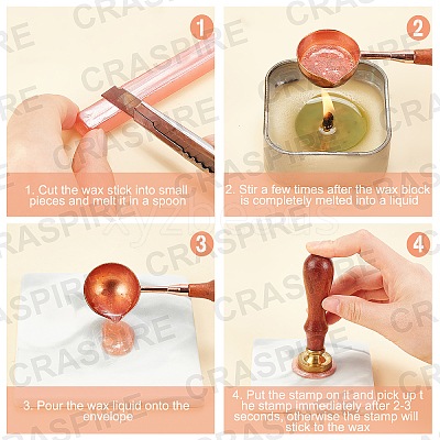 Sealing Wax Sticks DIY-WH0264-15C-1