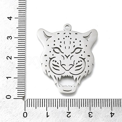 304 Stainless Steel Pendants STAS-U041-09P-1