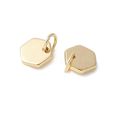 Brass Pendants KK-F892-40G-1