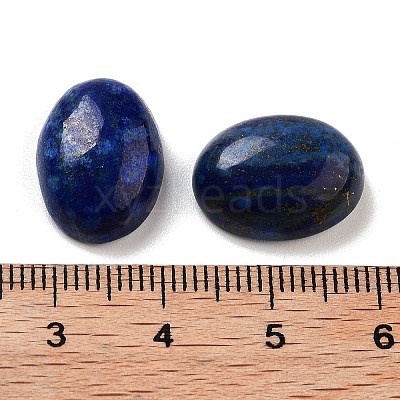 Natural Dyed Lapis Lazuli Cabochons G-G145-01B-30-1
