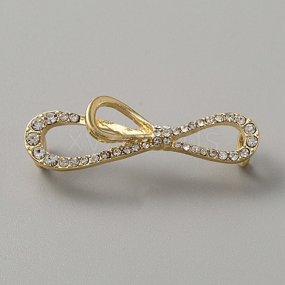 Crystal Rhinestone Shoe Lace Decoration FIND-WH0032-36LG-01-1