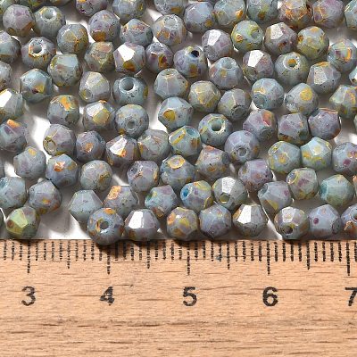 Picasso Baking Paint Glass Seed Beads SEED-A032-02A-16-1