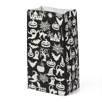 Halloween Theme Kraft Paper Bags CARB-H030-A03-1