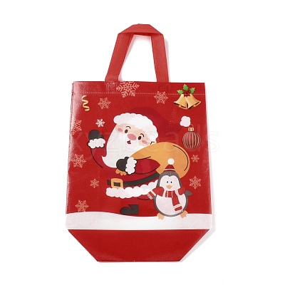 Christmas Theme Laminated Non-Woven Waterproof Bags ABAG-B005-01B-01-1