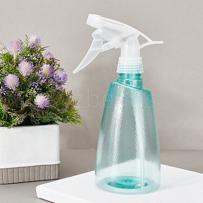 Transparent Plastic Trigger Squirt Bottles AJEW-GA0001-10-1