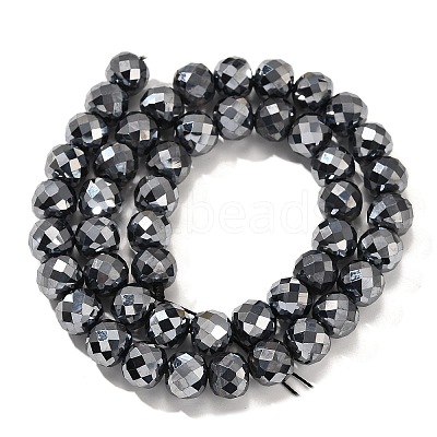 Terahertz Stone Beads Strands G-L613-C02-01-1