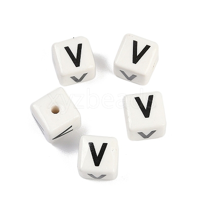 Porcelain Beads PORC-R003-08V-1