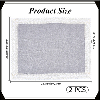 2Pcs Polyester Sofa Armrest Cover AJEW-GF0012-94A-1