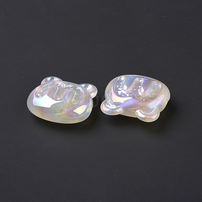 Opaque Acrylic Beads OACR-A010-07D-1