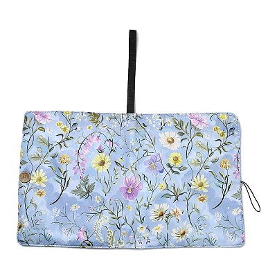 (Defective Closeout Sale: Centerline Asymmetry)Polyester Multilayer Book Cover AJEW-XCP0002-78E-1