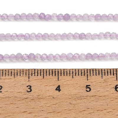 Natural Lavender Amethyst Beads Strands GG-CBA4399-A06-01-1
