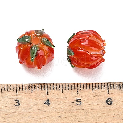Handmade Lampwork Beads LAMP-F041-02-A03-1