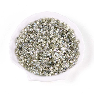 Transparent Spray Painted Glass Beads LS-EGLA-N018-4mm-03-1