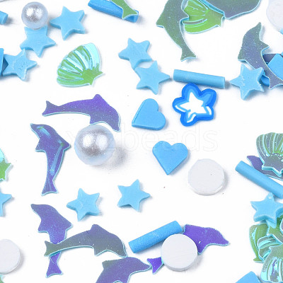 Handmade Polymer Clay Sprinkles Mix CLAY-N006-87-1