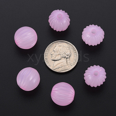 Imitation Jelly Acrylic Beads MACR-S373-11-E10-1