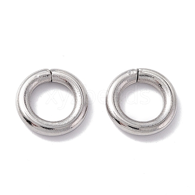 Non-Tarnish 304 Stainless Steel Open Jump Rings STAS-C040-01B-P-1