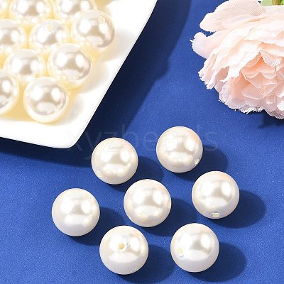 ABS Plastic Imitation Pearl Round Beads LS-X-SACR-S074-20mm-A41-1