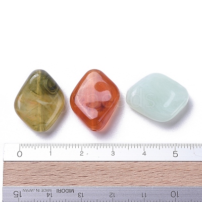 Acrylic Beads X-PGB278Y-1