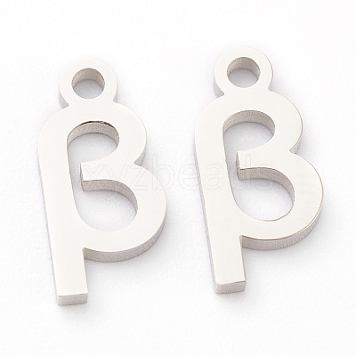 Non-Tarnish 304 Stainless Steel Charms STAS-G244-01B-1