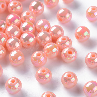 Opaque Acrylic Beads MACR-S370-D8mm-A12-1
