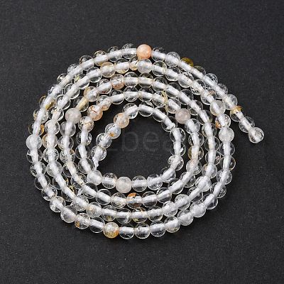 Natural White Topaz Beads Strands G-RM2025-B04-3mm-1