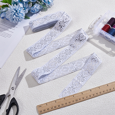 1Pc Ethnic Style Polyester Embroidery Ribbon OCOR-ME0001-36A-1