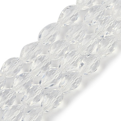 Transparent Glass Beads Strands EGLA-N013-T10mm-D01-1