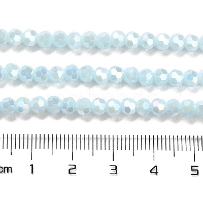 Opaque Glass Beads Stands LS-EGLA-A035-P4mm-B10-1
