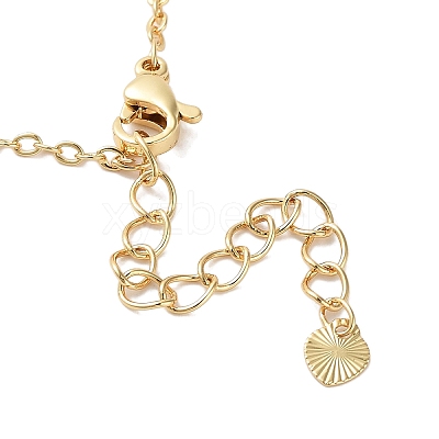 Rack Plating Brass Micro Pave Cubic Zirconia Necklaces NJEW-M215-03G-02-1