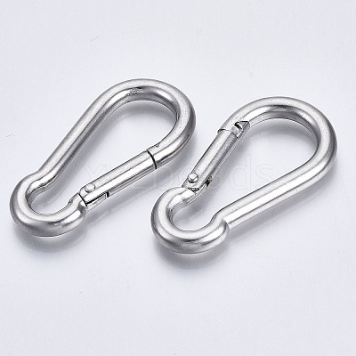 Tarnish Resistant 304 Stainless Steel Rock Climbing Carabiners X-STAS-N087-24B-01-1