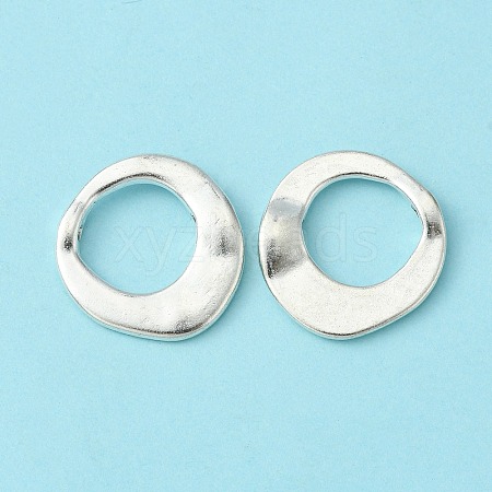 Alloy Irregular Ring Bead Frames X-K081Z022-1