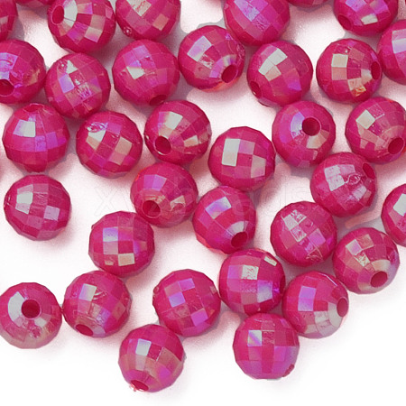 Opaque Acrylic Beads MACR-S371-135-I02-1