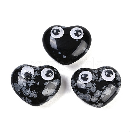 Natural Snowflake Obsidian Figurines G-H073-01C-1