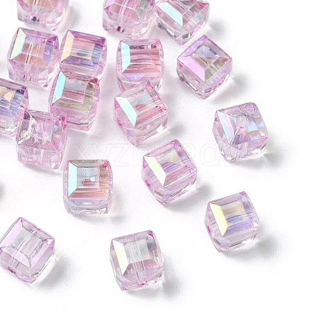 20Pcs Transparent Acrylic Beads PACR-YW0001-23D-1
