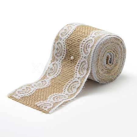 Burlap Ribbon OCOR-R071-01G-1