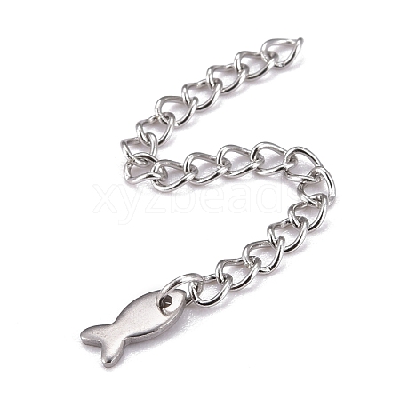 Tarnish Resistant 304 Stainless Steel Chain Extender STAS-F268-52P-1