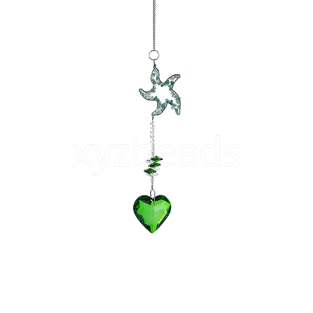 Metal Starfish Hanging Ornaments PW-WG70CCE-05-1