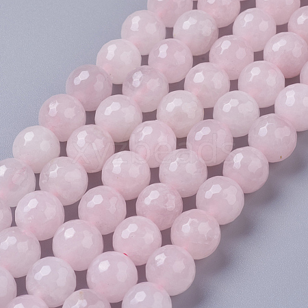 Natural Rose Quartz Beads Strands G-D840-20-10mm-1