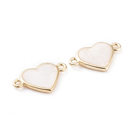 Brass Enamel Links LS-KK-F814-24G-1