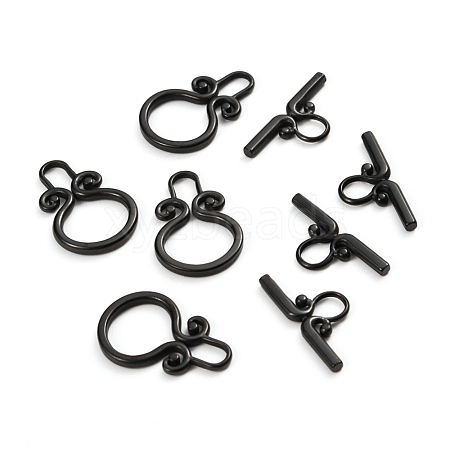 304 Stainless Steel Toggle Clasps STAS-D142-03A-B-1